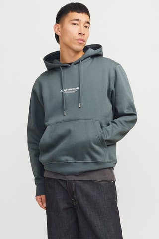 Sweat à capuche - Bleu canard