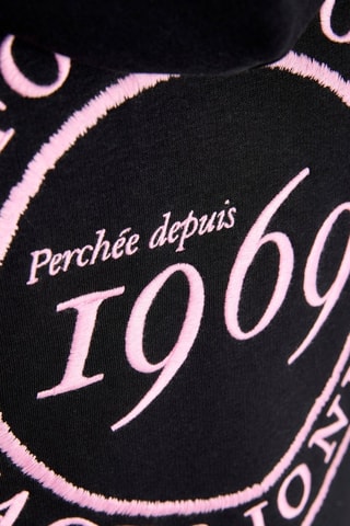 Sweat en coton biologique - Noir