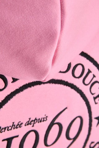 Sweat en coton biologique - Rose