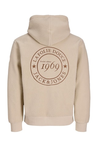 Sweat à capuche - Ecru