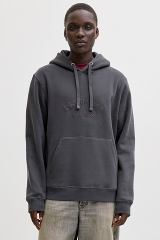 Sweat en coton biologique - Gris foncé