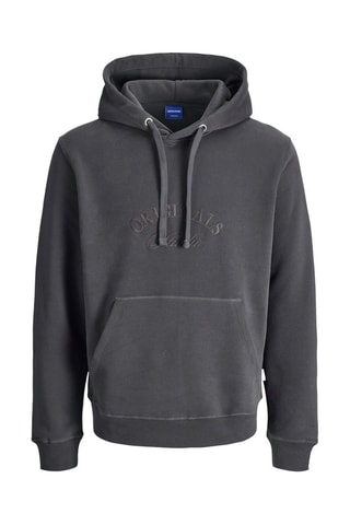 Sweat en coton biologique - Gris foncé