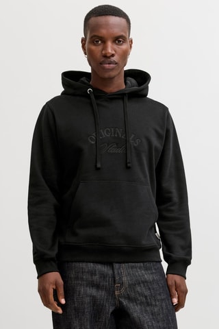 Sweat en coton biologique - Noir