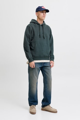 Sweat en coton biologique - Vert foncé