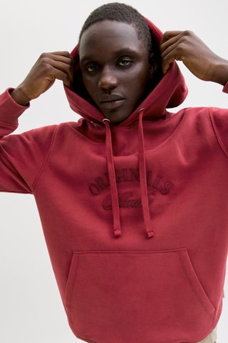 Sweat en coton biologique - Rouge