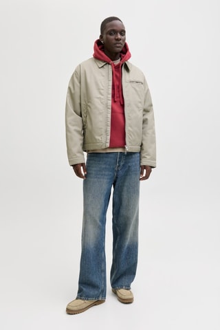 Sweat en coton biologique - Rouge