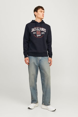 Sweat à capuche - Bleu marine