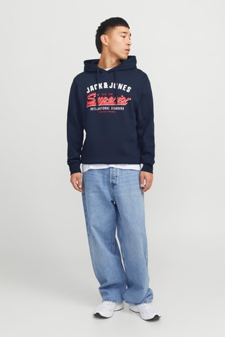 Sweat à capuche - Bleu marine