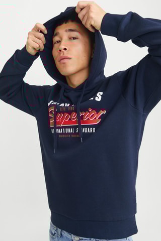 Sweat à capuche - Bleu marine