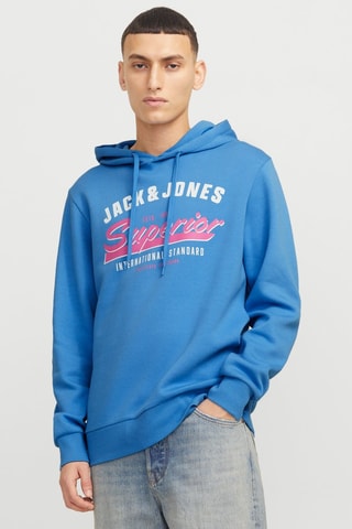 Sweat à capuche - Bleu roi