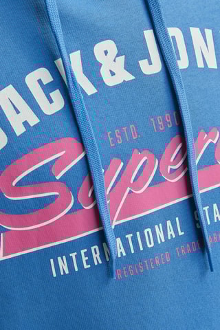 Sweat à capuche - Bleu roi