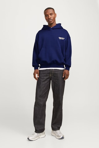 Sweat à capuche - Bleu marine