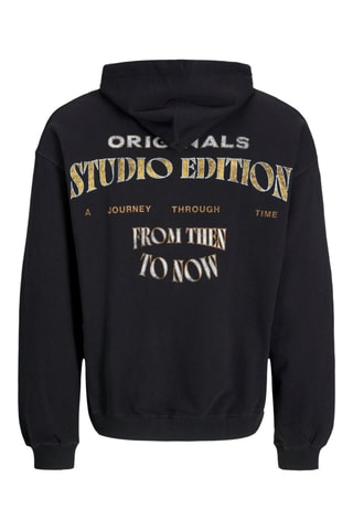 Sweat oversize à capuche - Noir