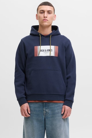 Sweat à capuche - Bleu marine