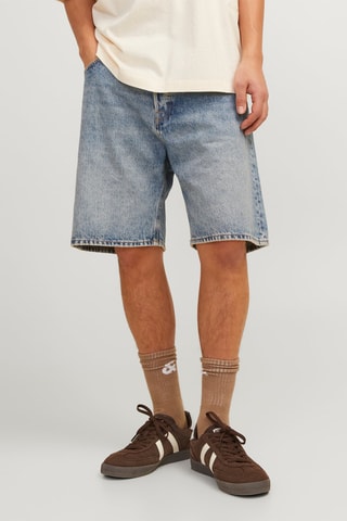 Short en jean - Bleu