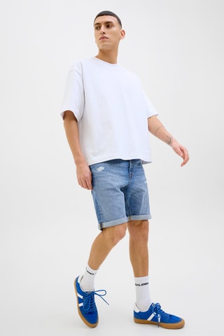 Short en jean - Bleu