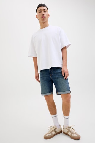 Short en jean - Bleu