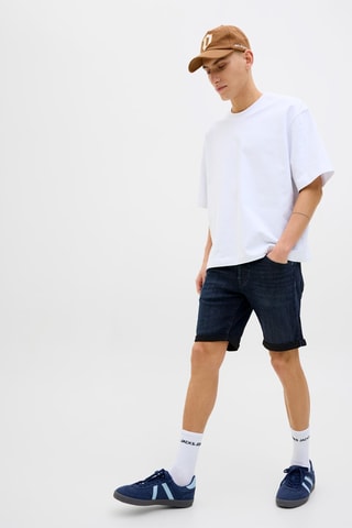 Short en jean - Bleu