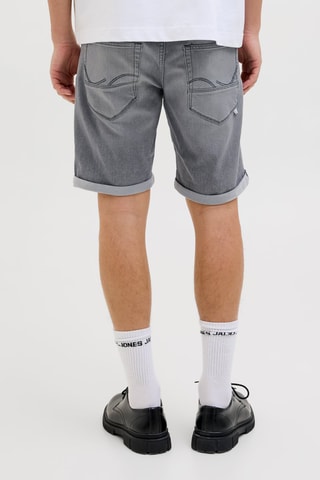 Short en jean - Gris clair