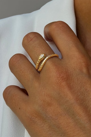 Anillo - Verde y blanco