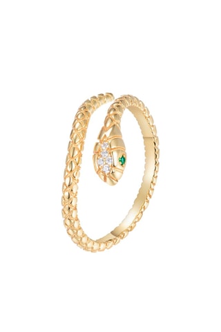 Anillo - Verde y blanco