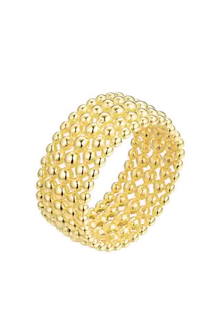 Anillo bañado en oro fino amarillo