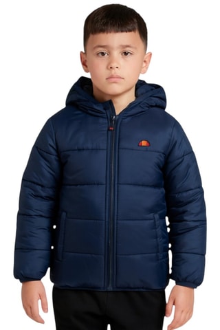 Casaco com capuz  - Azul-marinho