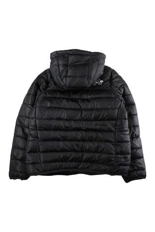 Blusão com capuz - Preto - Preto