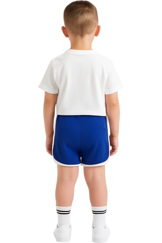 Conjunto 3 peças - Branco e azul - Branco e azul