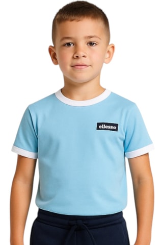 Pack de 2 t-shirts e calças de treino - Azul-marinho - Branco e azul