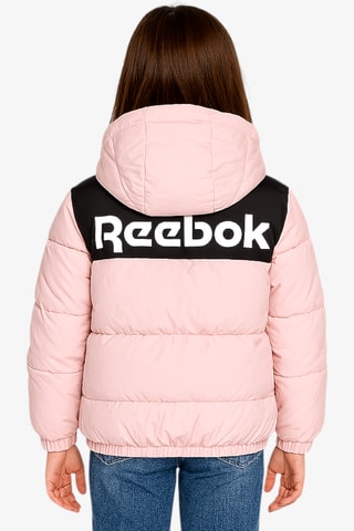 Parca com capuz Reebok - Rosa