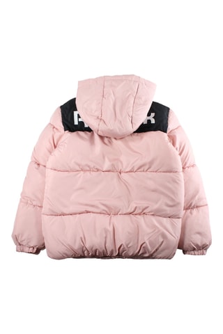 Parca com capuz Reebok - Rosa