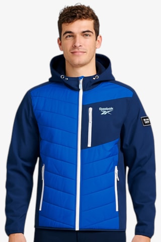  Veste softshell et matelassé Reebok homme - Bleu