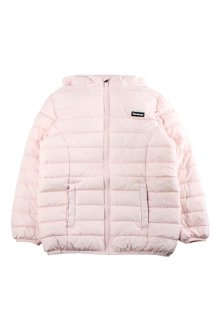 Parca com capuz Reebok - Rosa