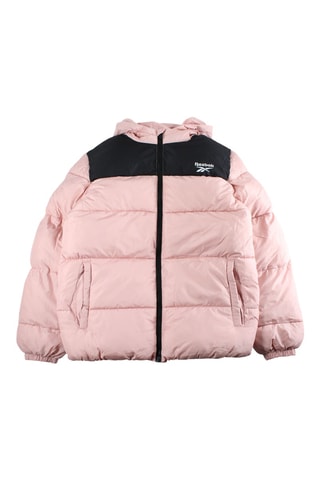 Parca com capuz Reebok - Rosa