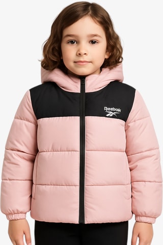 Parca com capuz Reebok - Rosa