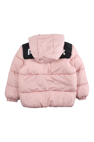 Parca com capuz Reebok - Rosa