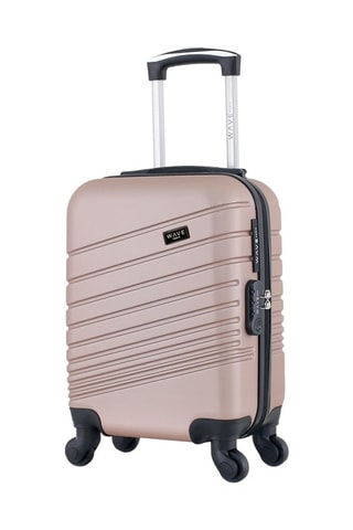 Valise cabine low-cost Tigre - 46 cm  - Doré rose