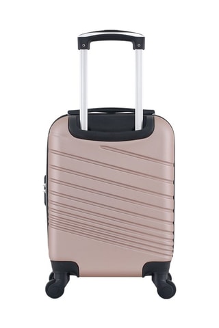 Valise cabine low-cost Tigre - 46 cm  - Doré rose
