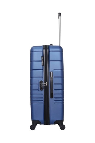 Valise grand volume Tigre - 75 cm  - Bleu marine et noir