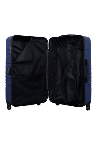 Valise grand volume Tigre - 75 cm  - Bleu marine et noir