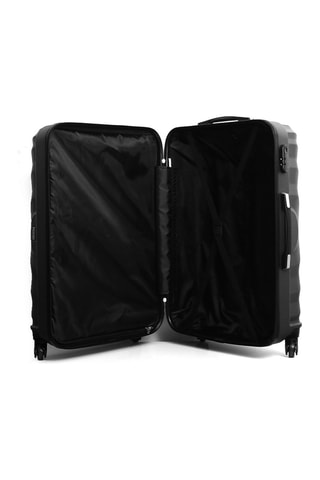 Set de 3 valises Lagos - 55/65/75 cm - Noir