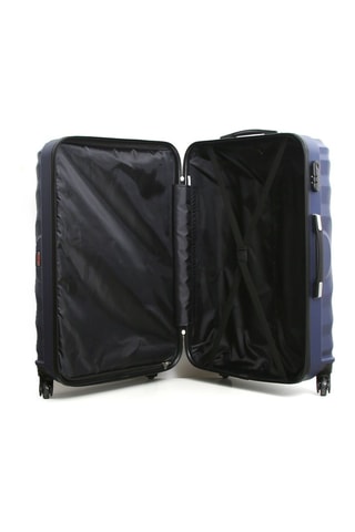 Set de 3 valises Lagos - 55/65/75 cm - Bleu marine