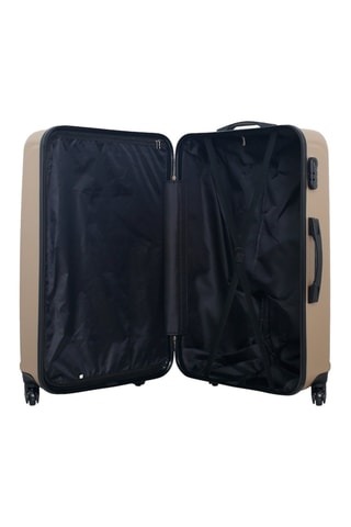 Set de 3 valises Taurus - 55/65/75 cm - Beige