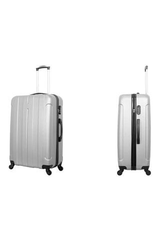 Set de 3 valises Fogo - 55/65/75 cm - Gris