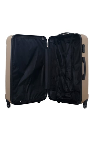 Set de 3 valises Fogo - 55/65/75 cm - Doré