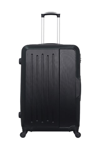 Set de 3 valises et vanity Vesuvio - 55/65/75/23 cm - Noir