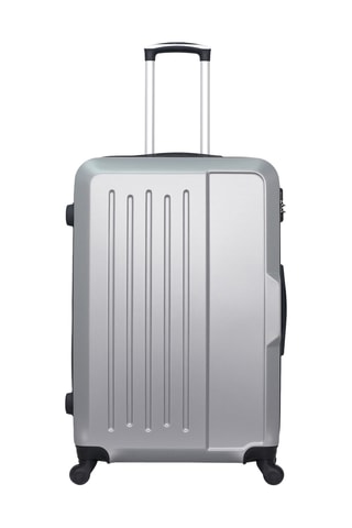 Set de 3 valises et vanity Vesuvio - 55/65/75/23 cm - Gris