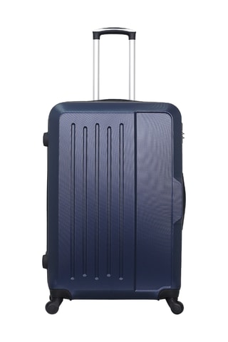 Set de 3 valises et vanity Vesuvio - 55/65/75/23 cm - Bleu marine