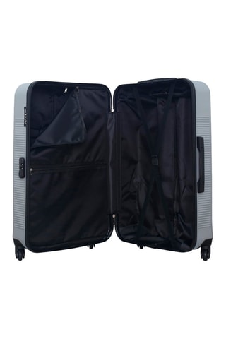 Set de 3 valises et vanity Selenga-C - 55/65/75/30 cm  - Gris